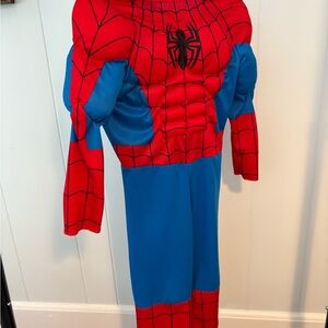 Kids Blue and Red Spiderman Halloween Costume